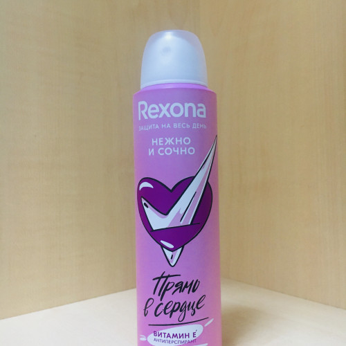 REXONA, женский антиперспирант-дезодорант «Нежно и сочно»