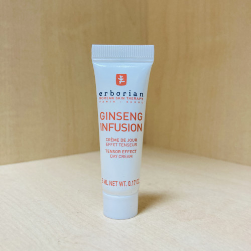 Миниатюра восстанавливающего дневного крема для лица с женьшенем Erborian Ginseng Infusion Tensor Effect Cream