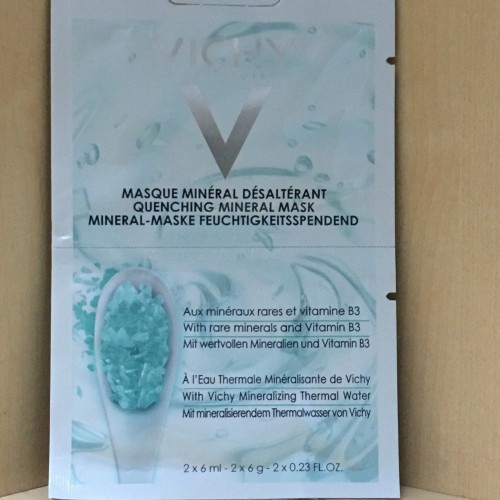 Успокаивающая минеральная маска с витамином B3 Vichy VICHY MASQUES, 2х6 мл