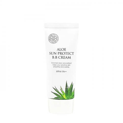 Многофункциональный ВВ-крем Jigott Aloe Sun Protect BB Cream SPF41++ 50ml