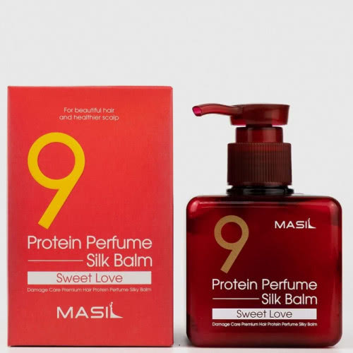 Несмываемый протеиновый бальзам для волос Masil 9 Protein Perfume Silk Balm