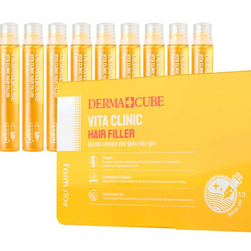 Филлер для волос FarmStay Dermacube Vita Clinic Hair Filler