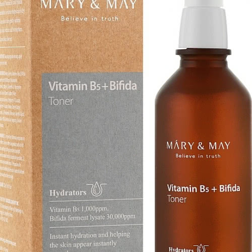Mary&May Тонер для лица с бифидобактериями и витамином В5 Vitamin B5 + Bifida Toner 120 ml