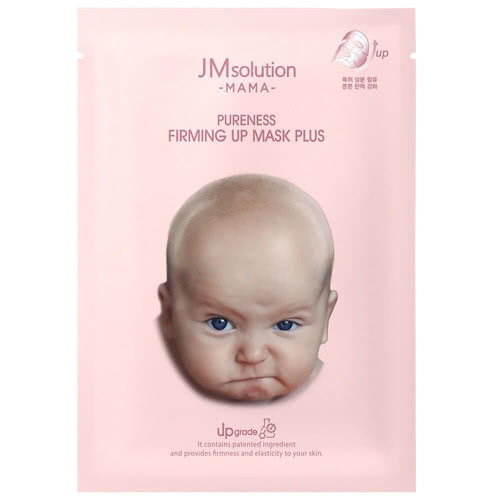 Гипоаллергенная тканевая маска для упругости кожи JMsolution Mama Pureness Firming Up Mask
