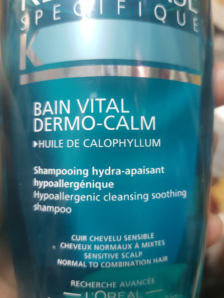 Kerastase Dermo-calm Vital. Шампунь для чувствительной кожи головы.