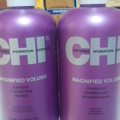 CHI, Magnified Volume. Шампунь и кондиционер