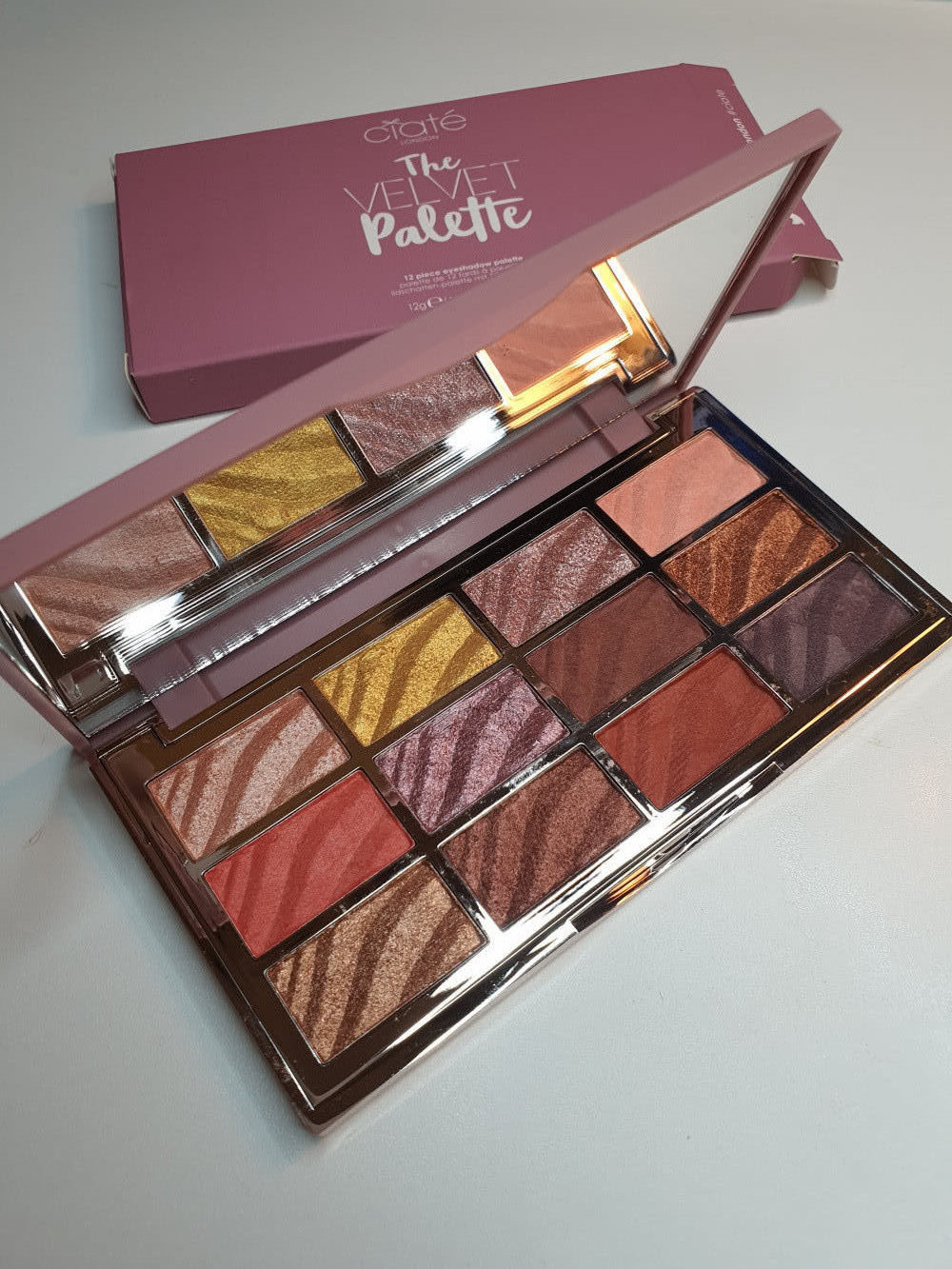 Палетка теней ciate london the velvet pallette купить в Санкт