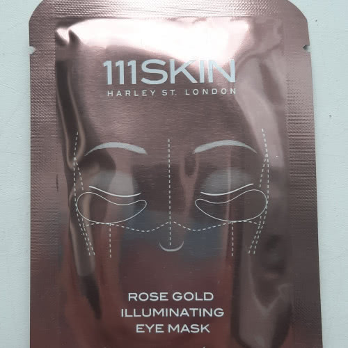 111skin rose gold illuminating eye mask гидрогелевые патчи для глаз
