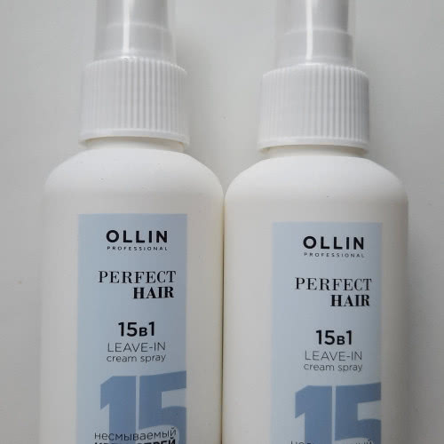 Ollin perfect hair 15 в 1 несмываемый крем-спрей для волос