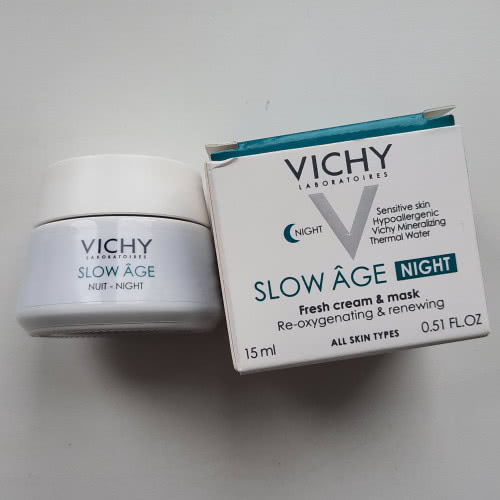 Ночная крем-маска для лица Vichy SLOW AGE night
