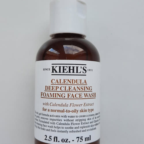 Очищающая гель-пена с календулой Kiehl's Calendula Deep Cleansing Foaming Face Wash
