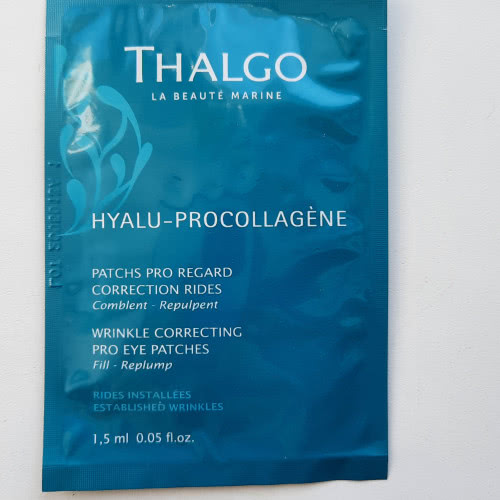 Разглаживающие морщины маска-патчи для глаз Thalgo Hyalu Procollagen