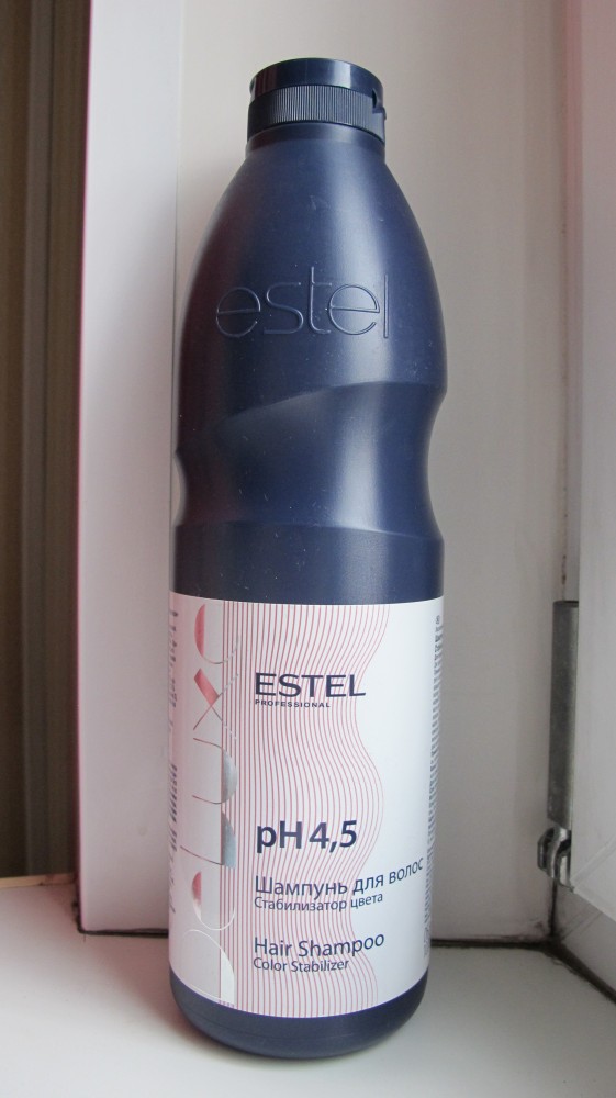 Estel De Luxe Шампунь для волос стабилизатор цвета, 1000 мл