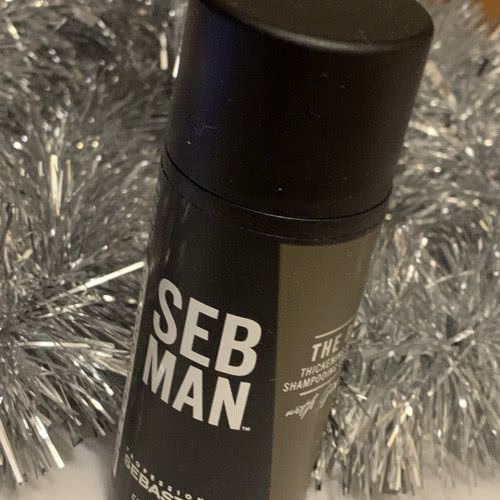 Тревел-сайз Seb Man The Boss Thickening Shampoo Освежающий шампунь для увеличения объема волос