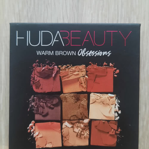 Huda Beauty Warm Brown Obsessions Eye Shadow Palette
