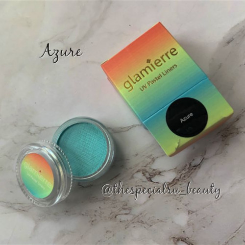 Глиттер Glamierre Azure / Blueberry Pop Neon UV Pastel Liner Color Water Activated
