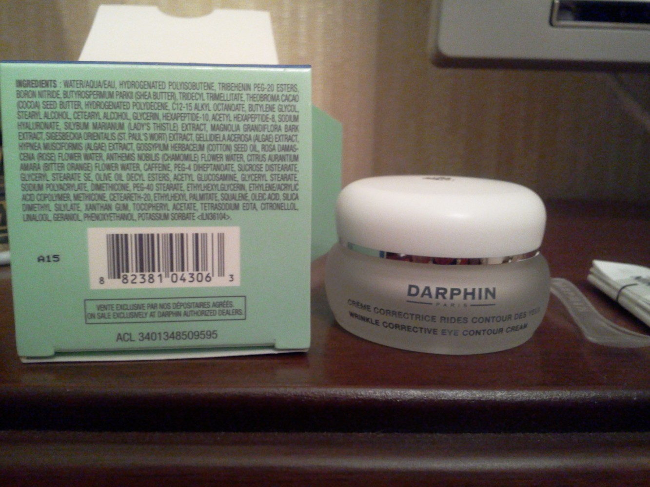 Новый Darphin Wrinkle Corrective Eye Contour Cream Разглаживающий крем для контура глаз