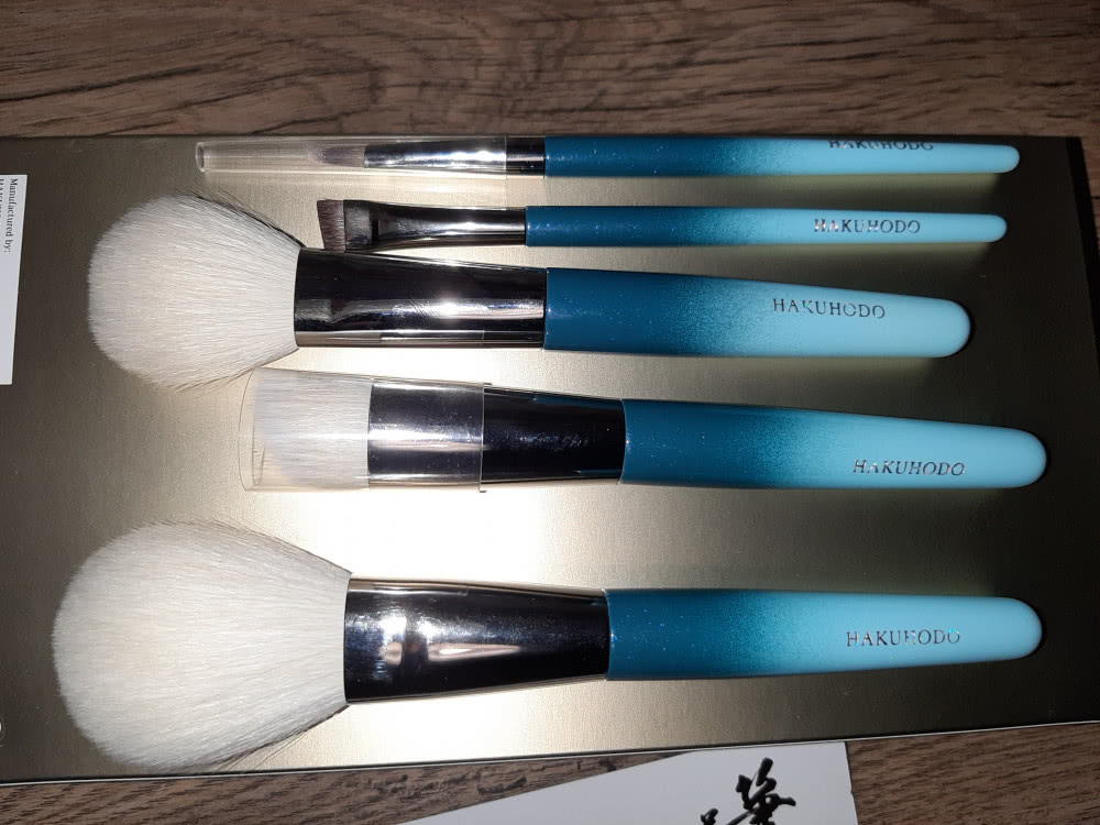 Hakuhodo Reiwa Celebration Sky Blue Set brush set Limited Edition