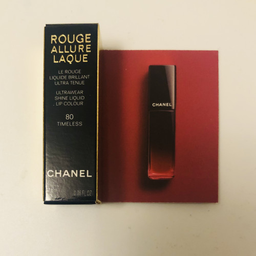 Лаковая жидкая помада Chanel Rouge Allure LAQUE