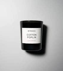 Byredo ароматическая свеча Cotton Poplin 70 гр