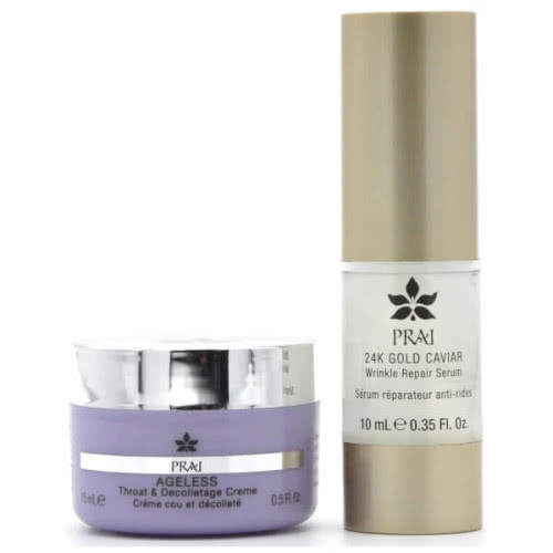 PRAI Daytime Booster Set for Face and Neck