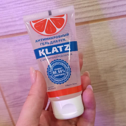 Антимикробный гель для рук KLATZ с ароматом грейпфрута, 50 мл