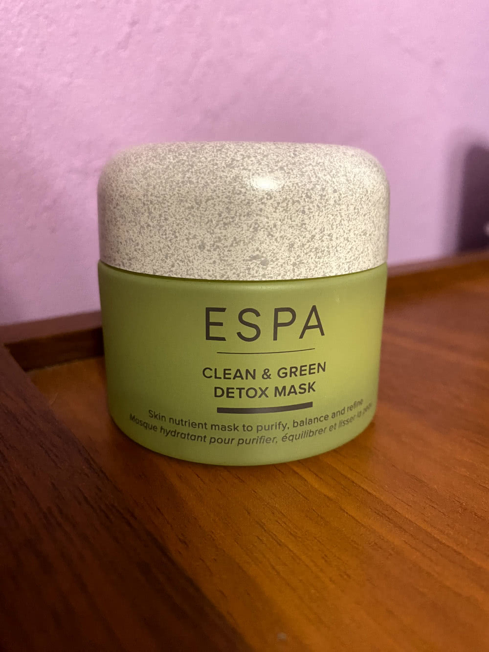 ESPA clean&green detox mask