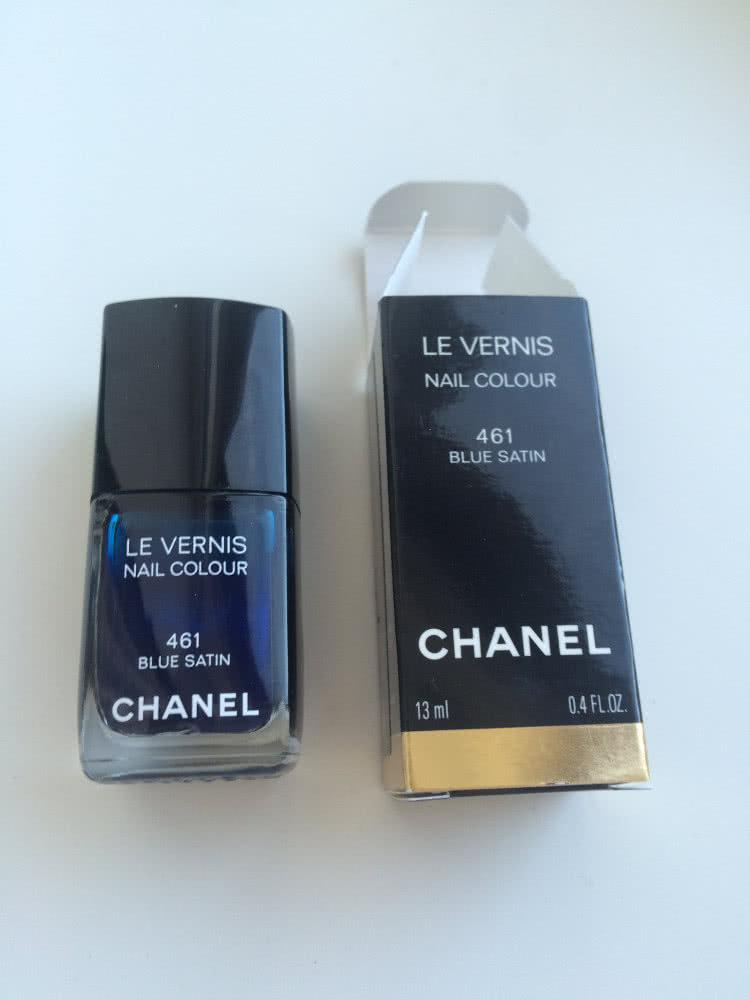 Лак Chanel 461 blue satin