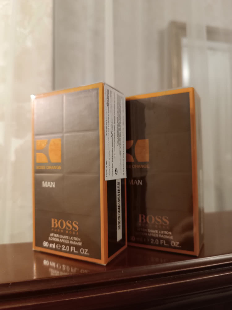 Hugo boss shop orange after shave