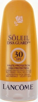 Lancome Soleil DNA Guard Protective Face Cream Anti Wrinkle Velvety Skin SPF 30