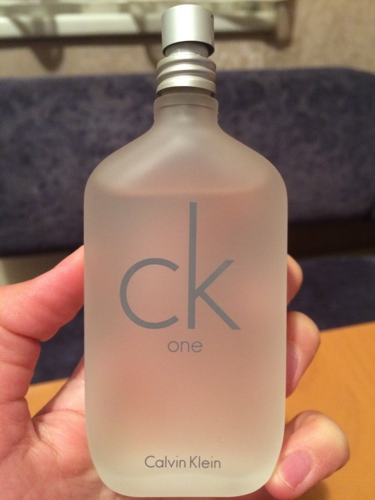 CK One Calvin Klein, туалетная вода 50 мл, без коробки