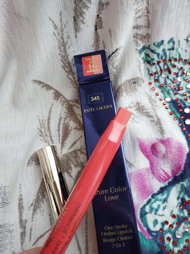 Двухцветная помада-карандаш EL 345