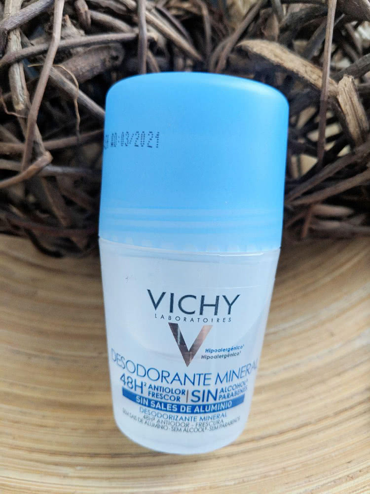 Vichy, минеральный дезодорант без солей алюминия, 48 часов свежести. Возможен обмен.