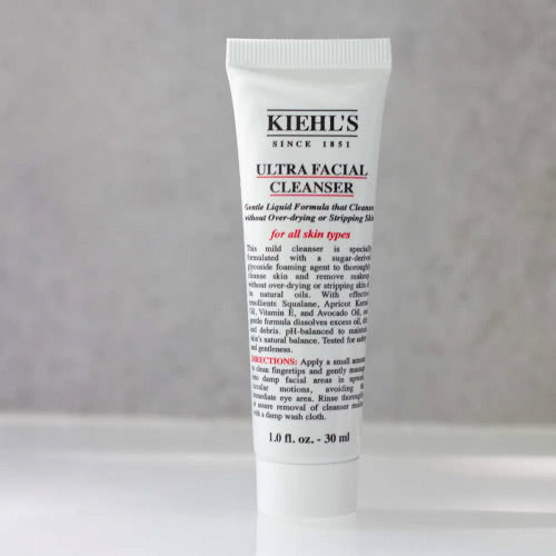 Kiehl's Ultra Facial Cleanser Очищающий гель со скваланом, маслом авокадо и маслом абрикосовых косточек 30 мл