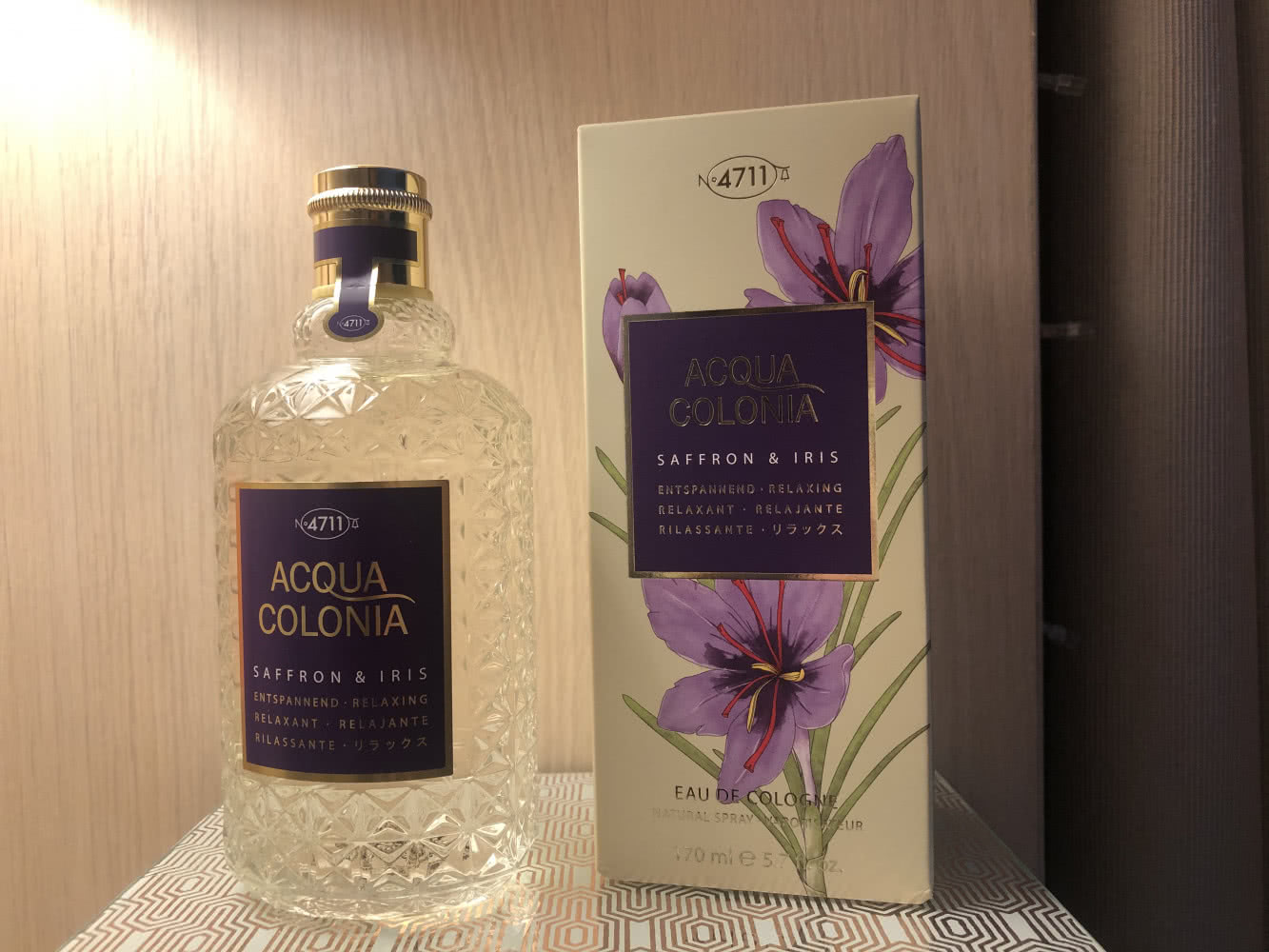 Поделюсь 4711 Acqua Colonia Saffron & Iris, 4711 Mülhens Parfum