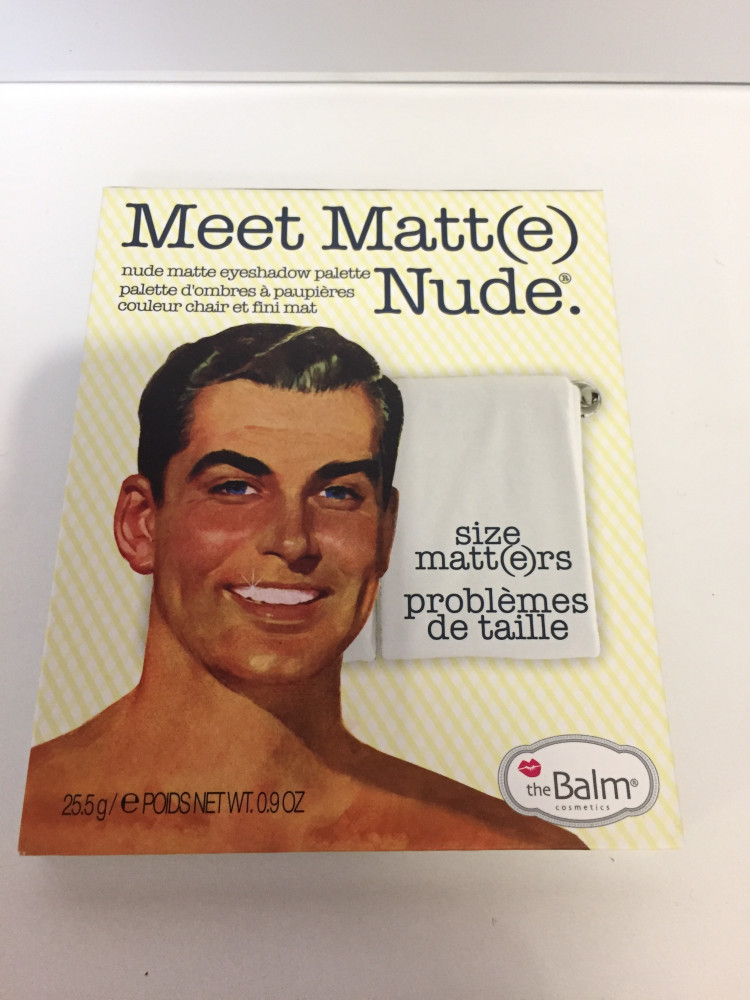 The Balm Meet Matt(e) Nude