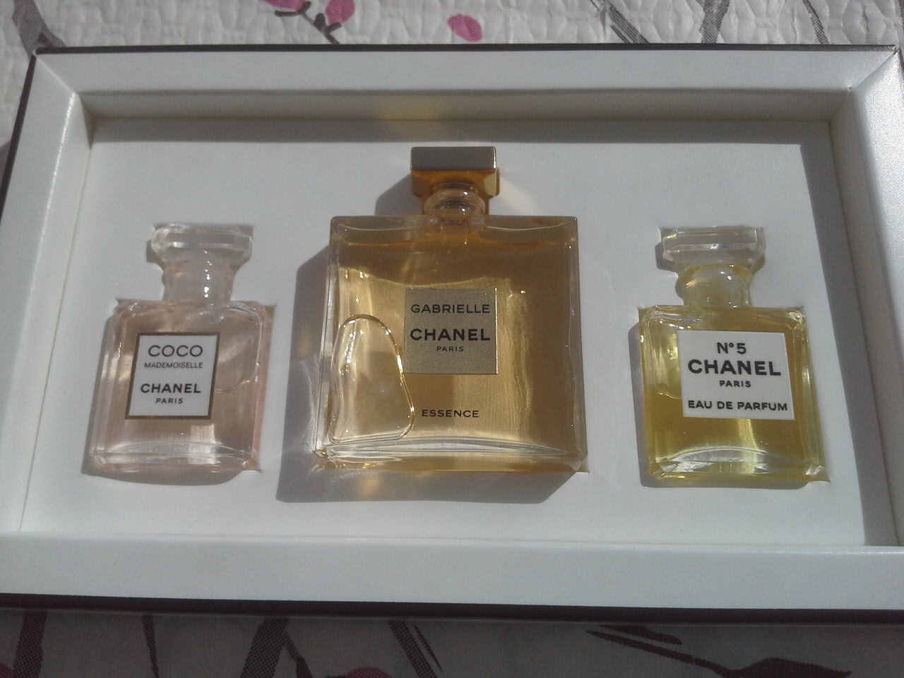 Шанель, набор миниатюр ароматов в коробке