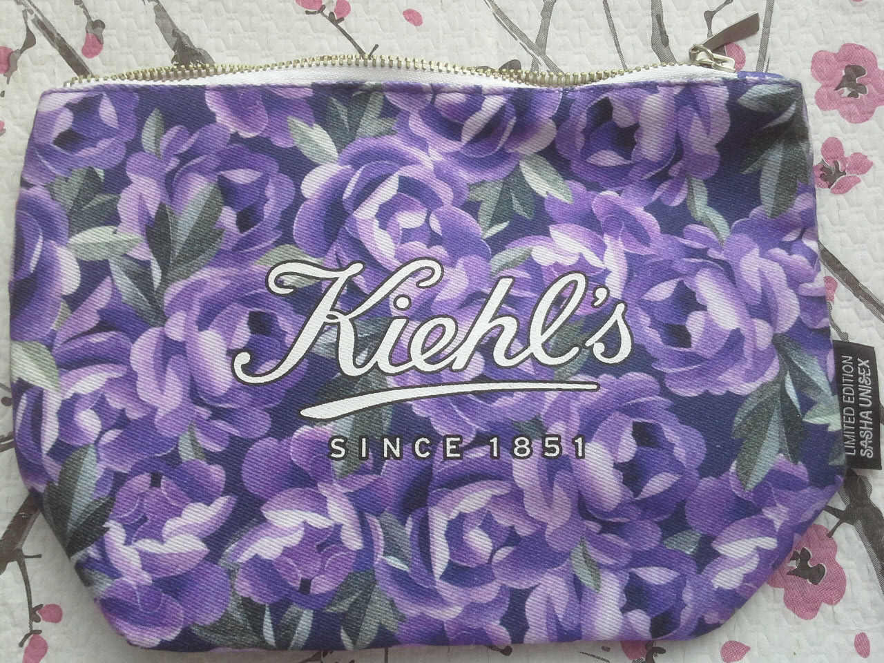 Kiehl's, косметичка тканевая
