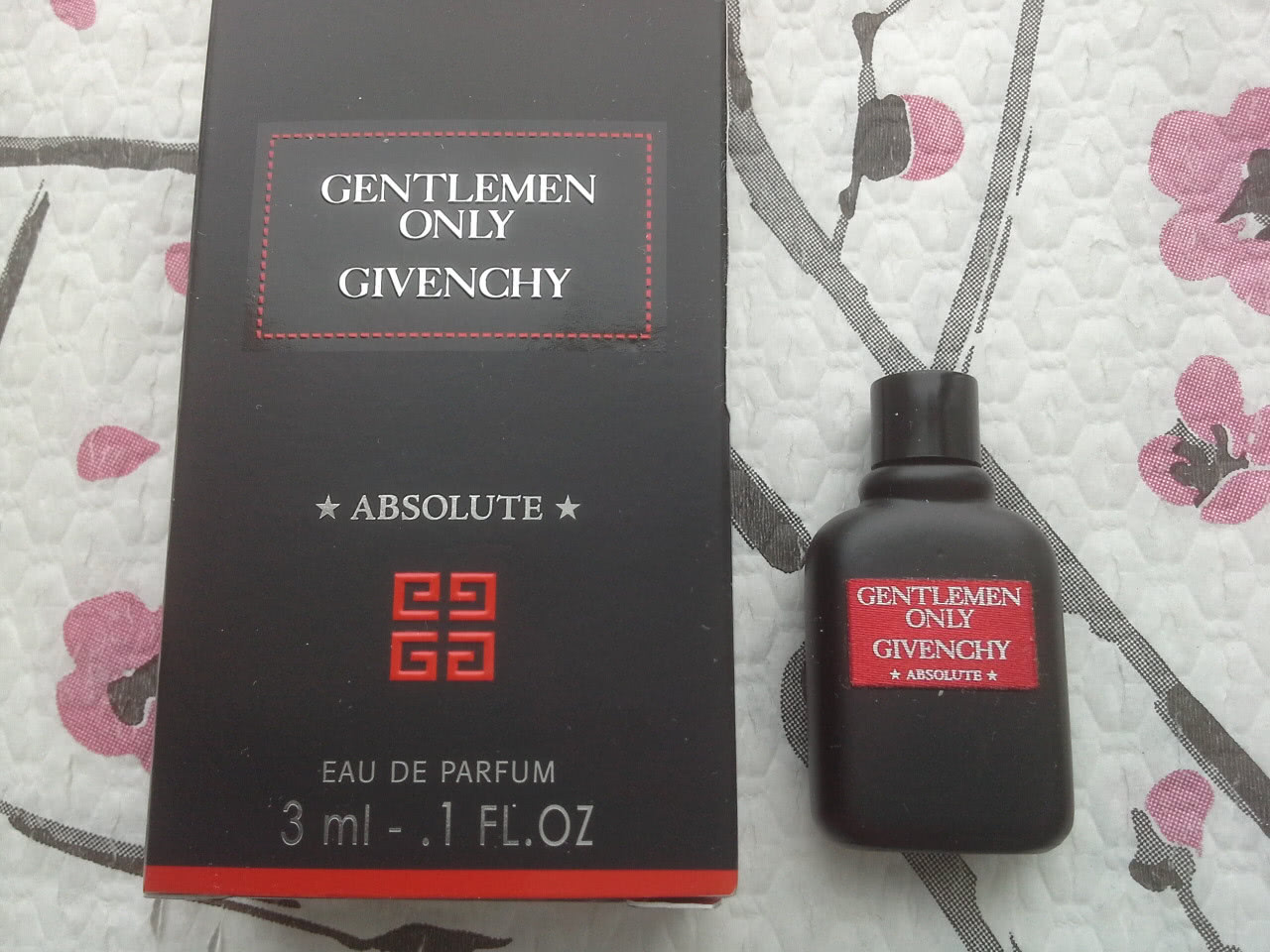 Миниатюра Givenchy Gentlemen Only Absolute edp 3ml