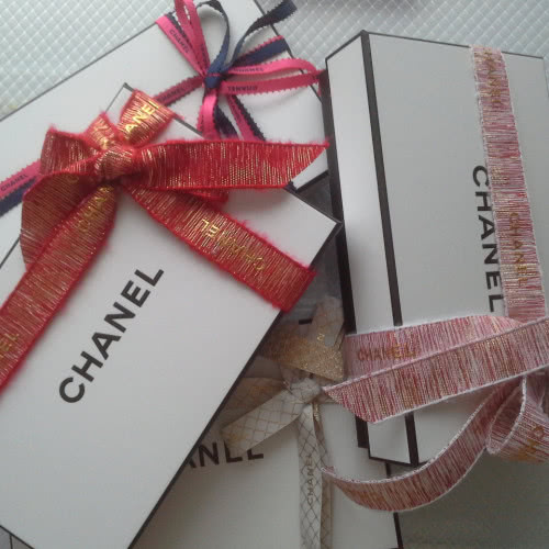 Шанель, подарочные коробки