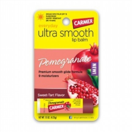 Carmex Everyday Ultra Smooth Lip Balm Pomegranate Stick