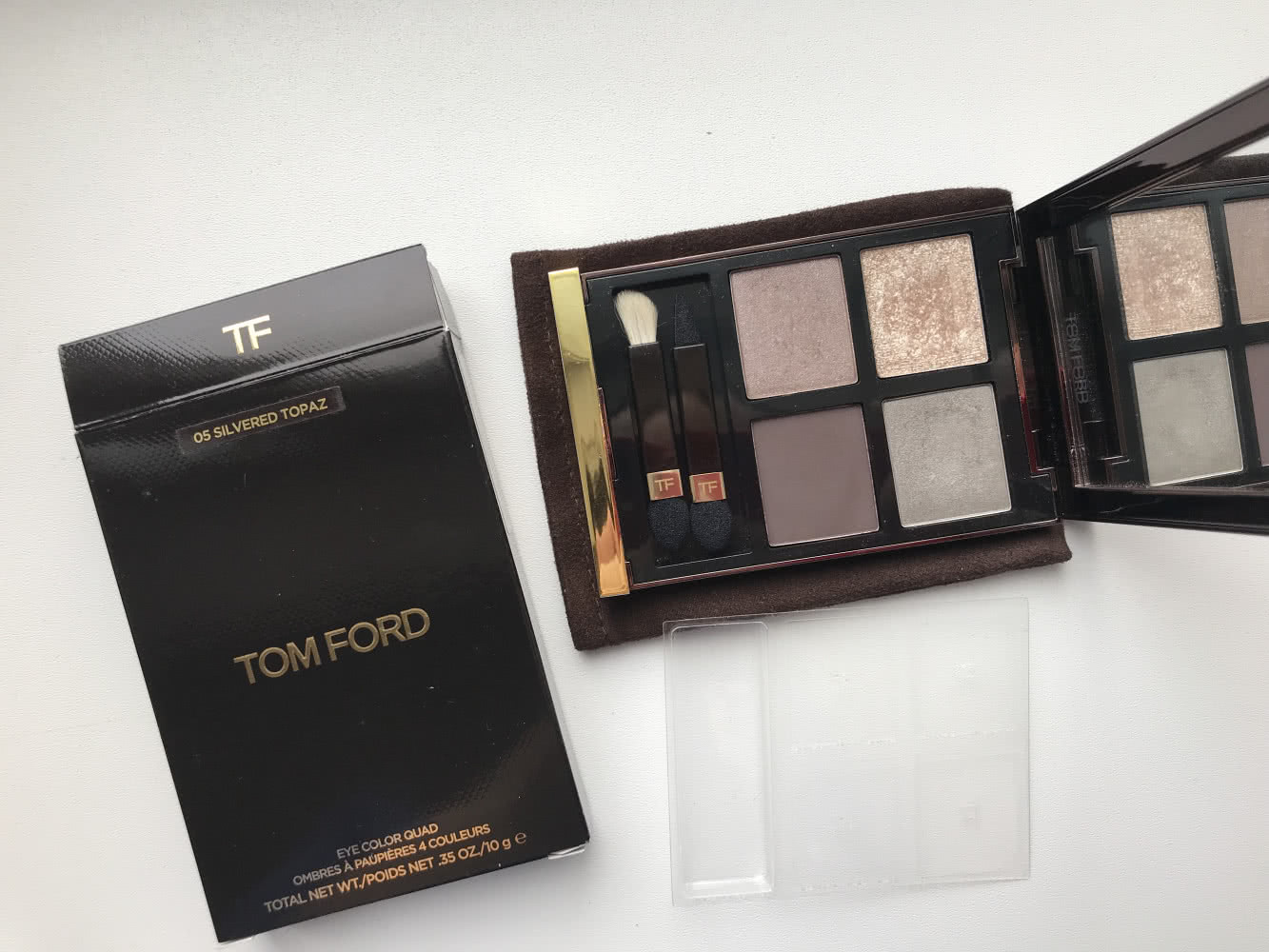 Тени Tom Ford Eye Color Quad - # 05 Silvered Topaz