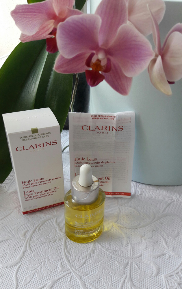 Clarins Lotus Face Treatment Oil Масло для лица