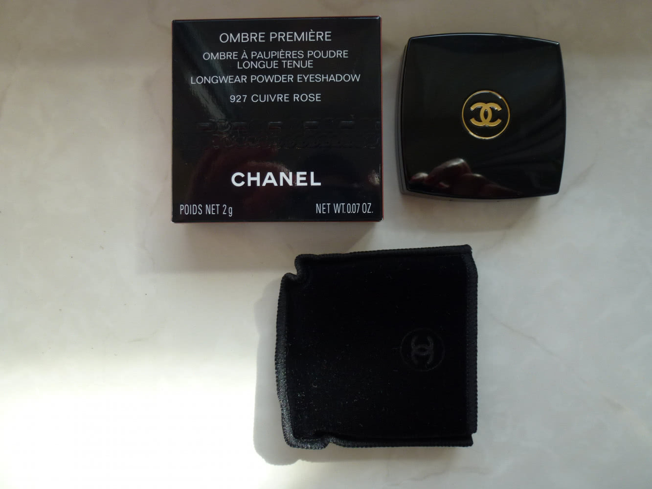 Тени Chanel 927 cuivre rose новые
