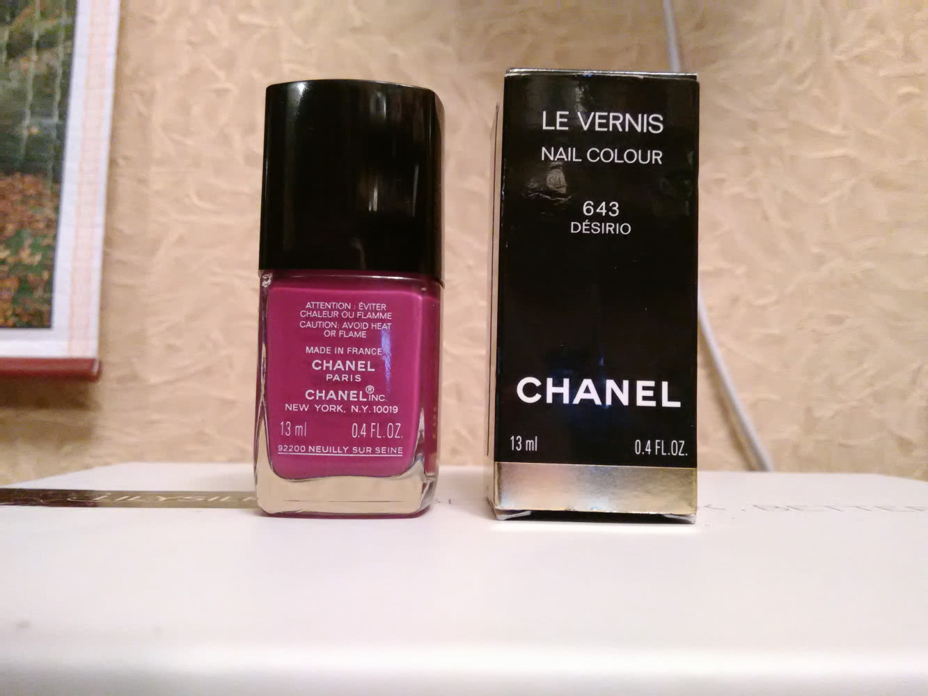 Chanel Le Vernis Nail Colour 643 Desirio лимитка!