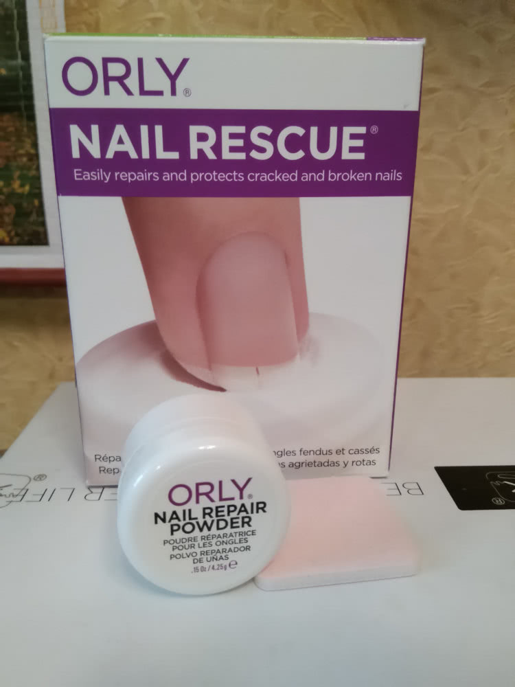 Orly nail repair powder пудра для ремонта ногтей