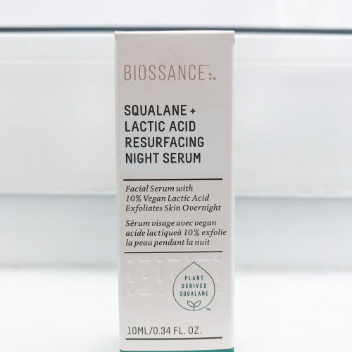 Сыворотка для лица Biossange Squalane + Lactic Acid Resurfacing Night Serum