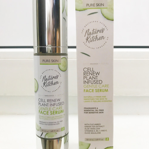 Сыворотка для лица Nature's Kitchen Cell Renew Plant Infused Face Serum