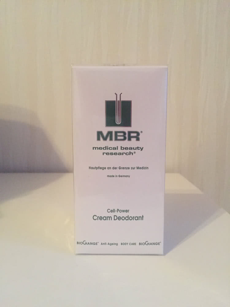 Новый дезодорант MBR