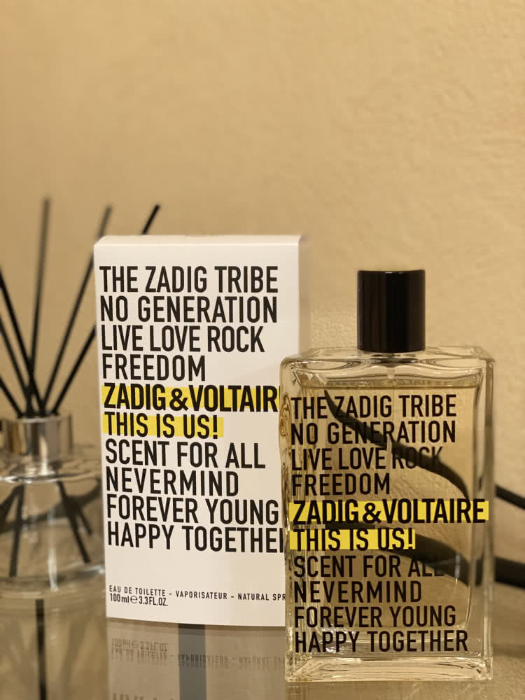 Парфюм  THIS IS US! от  Zadig&Voltaire, EDT 100ml